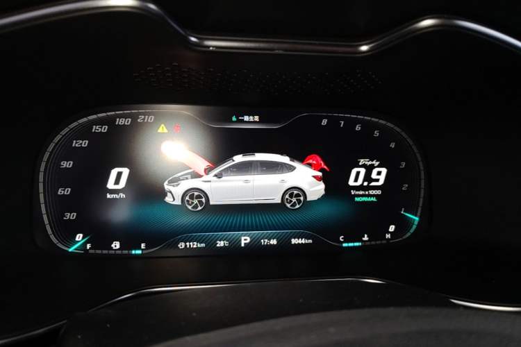 Used MG 6 2021 Pro 1.5T Automatic Trophy Flagship Edition Instrument Cluster