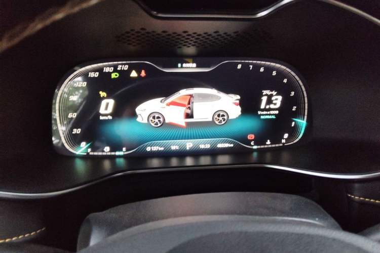 Used MG 6 2021 Pro 1.5T Automatic Trophy Flagship Edition Instrument Cluster