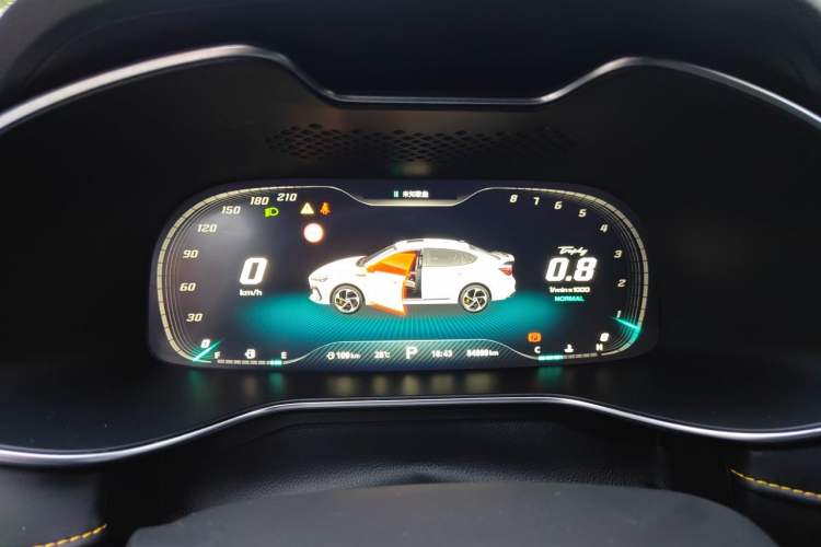 Used MG 6 2021 Pro 1.5T Automatic Trophy Flagship Edition Instrument Cluster