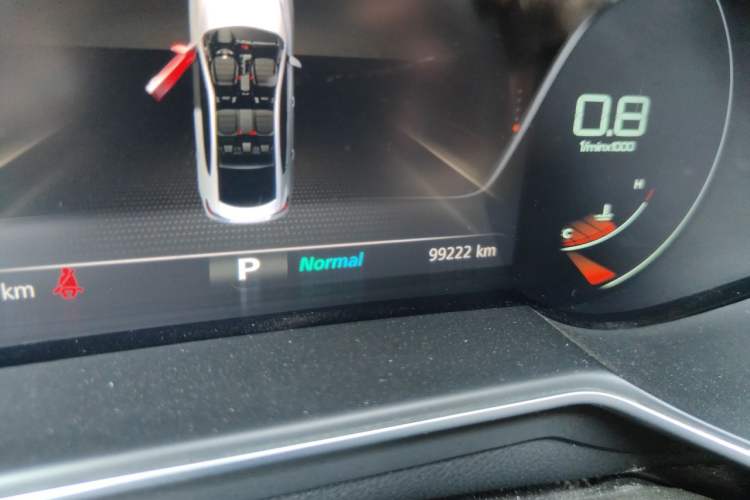 Used MG 6 2021 1.5T Automatic Lingchao Edition Odometer Close Up