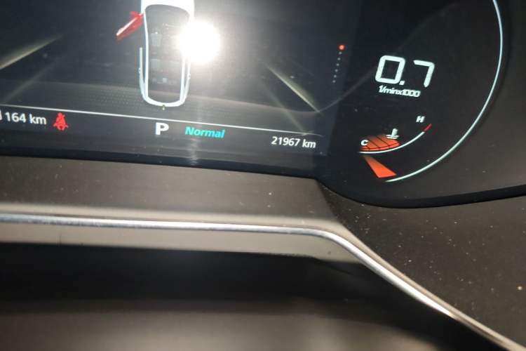 Used MG 6 2021 Pro 1.5T Automatic Trophy Luxury Edition Odometer Close Up