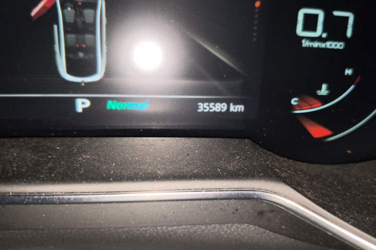 Used MG 6 2021 Pro 1.5T Automatic Trophy Luxury Edition Odometer Close Up