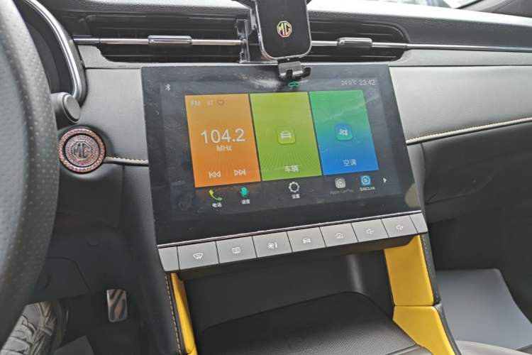 Used MG 6 2021 Pro 1.5T Automatic Trophy Luxury Edition Audio And AC Panel