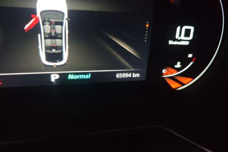 Used MG 6 2021 Pro 1.5T Automatic Trophy Luxury Edition Odometer Close Up