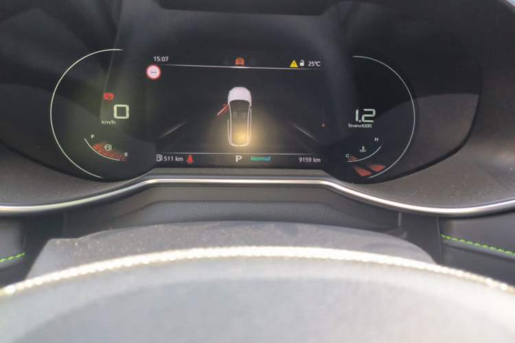 Used MG 6 2023 1.5T XLINE Shark-Hunting Edition Odometer Close Up