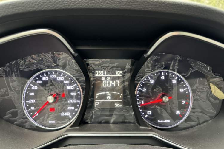 Used MG 6 2023 1.5T Classic Edition Odometer Close Up