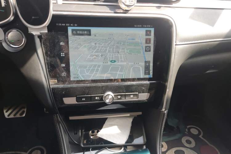 Used MG 6 New Energy 2018 45T E-DRIVE Intelligent Hybrid Premium Internet Edition Audio And AC Panel