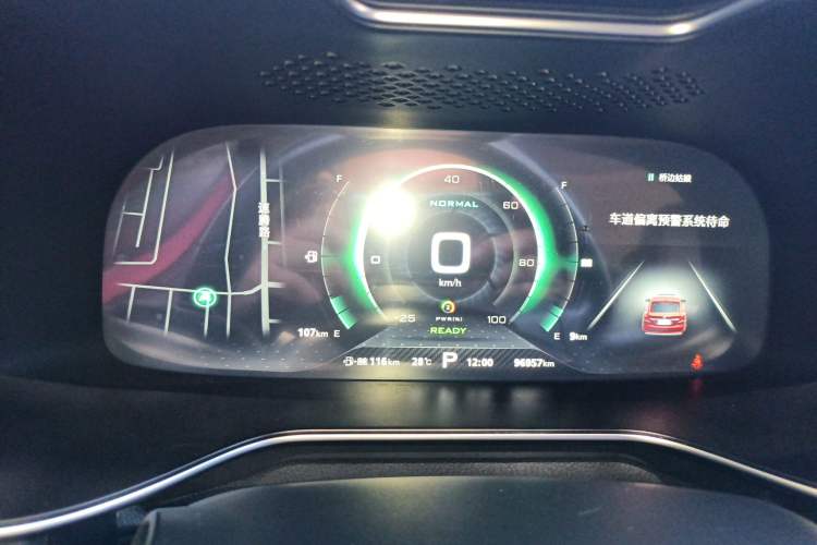 Used MG 6 New Energy 2018 45T E-DRIVE Intelligent Drive Hybrid PILOT Super Internet Edition Instrument Cluster