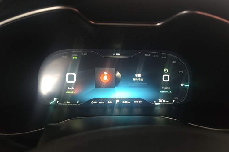 Used MG 6 New Energy 2018 45T E-DRIVE Intelligent Drive Hybrid PILOT Super Internet Edition Instrument Cluster