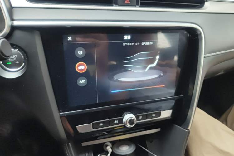 Used MG 6 New Energy 2018 45T E-DRIVE Intelligent Hybrid Premium Internet Edition Audio And AC Panel