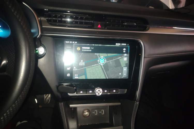 Used MG 6 New Energy 2018 45T E-DRIVE Intelligent Hybrid Premium Internet Edition Audio And AC Panel