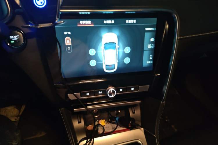 Used MG 6 New Energy 2018 45T E-DRIVE Intelligent Drive Hybrid PILOT Super Internet Edition Audio And AC Panel