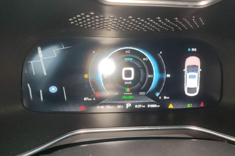 Used MG 6 New Energy 2018 45T E-DRIVE Intelligent Drive Hybrid PILOT Super Internet Edition Instrument Cluster