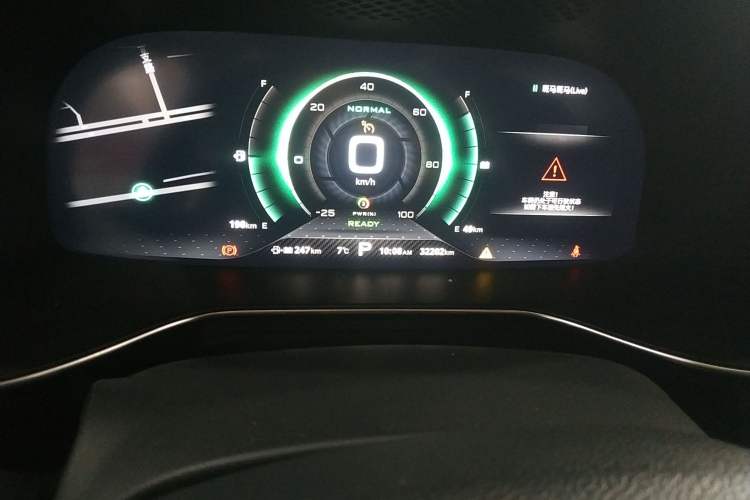 Used MG 6 New Energy 2018 45T E-DRIVE Intelligent Hybrid Premium Internet Edition Odometer Close Up