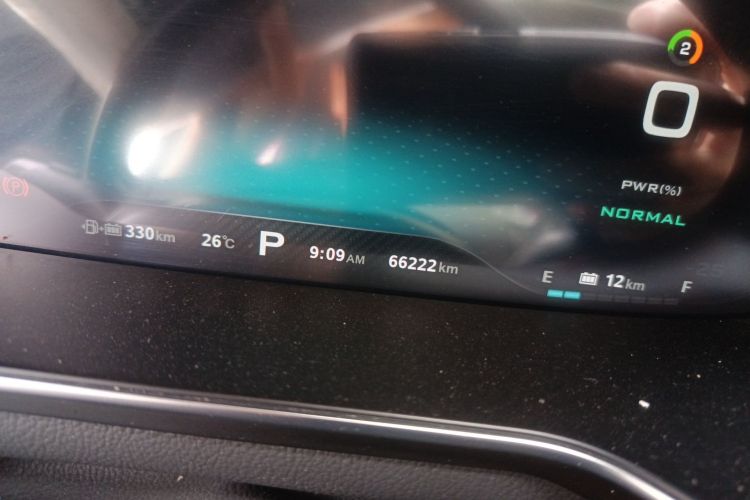 Used MG 6 New Energy 2018 45T E-DRIVE Intelligent Drive Hybrid PILOT Super Internet Edition Odometer Close Up