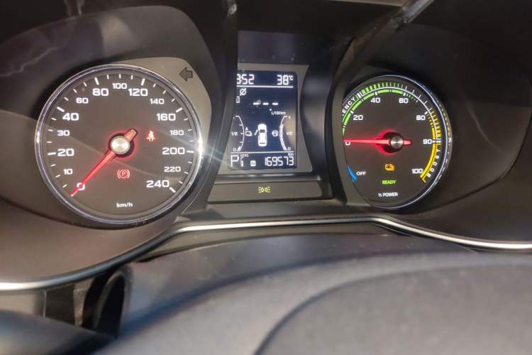Used MG 6 New Energy 2019 50T Plus Odometer Close Up