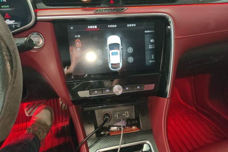 Used MG 6 New Energy 2019 50T Trophy 5-Second Edition Audio And AC Panel