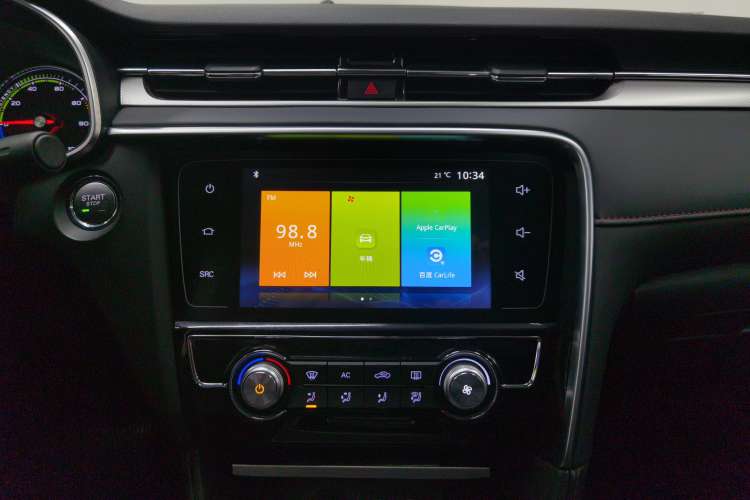 Used MG 6 New Energy 2019 50T Plus Audio And AC Panel
