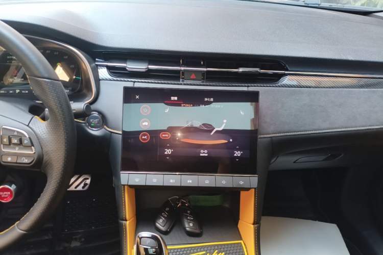 Used MG 6 New Energy 2020 1.5T Hybrid Trophy Intelligent Drive Flagship Edition Audio And AC Panel