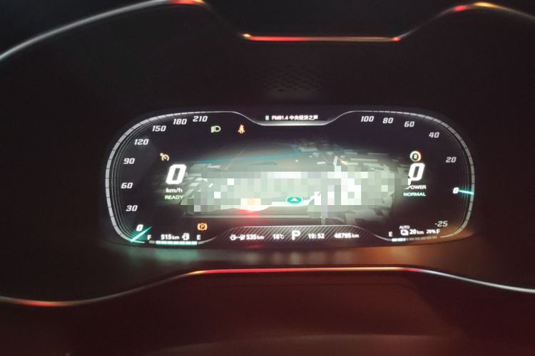 Used MG 6 New Energy 2020 1.5T Hybrid Trophy Intelligent Drive Flagship Edition Instrument Cluster