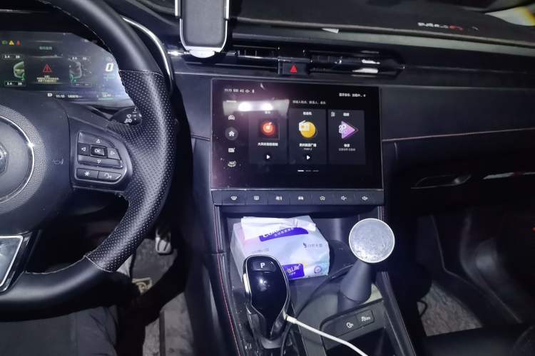 Used MG 6 New Energy 2020 1.5T Hybrid Leading Luxury Edition Audio And AC Panel