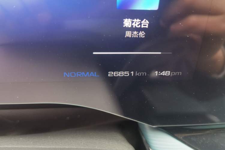 Used MG 7 2023 2.0T Automatic Trophy+ Ignition Glory Edition Odometer Close Up