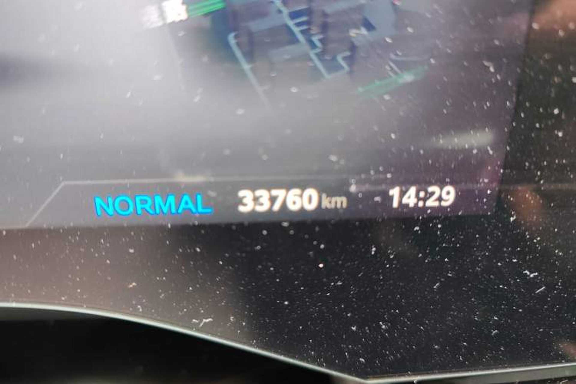 Used MG 7 2023 2.0T Automatic Hunter Luxury Edition Odometer Close Up