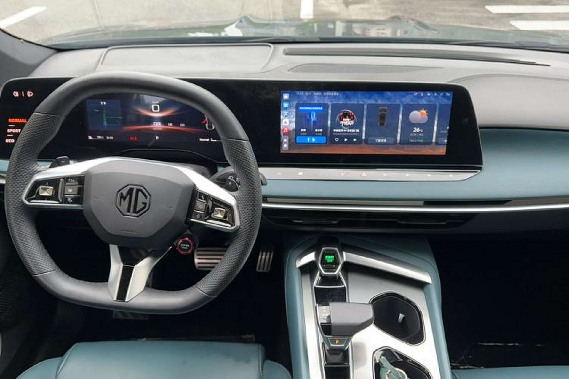 Used MG 7 2023 1.5T DCT Luxurious Supreme Edition Audio And AC Panel