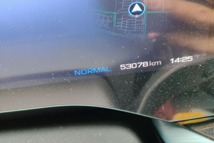 Used MG 7 2023 2.0T Automatic Hunter Luxury Edition Odometer Close Up
