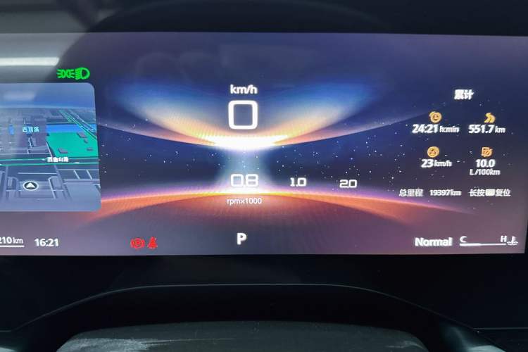 Used MG 7 2023 1.5T DCT Elegant & Graceful Edition Odometer Close Up