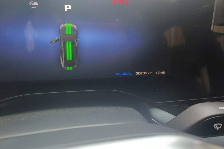 Used MG 7 2023 2.0T Automatic Trophy+ Ignition Glory Edition Odometer Close Up