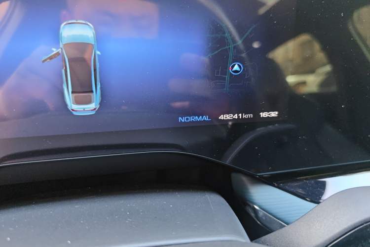 Used MG 7 2023 2.0T Automatic Trophy+ Ignition Glory Edition Odometer Close Up