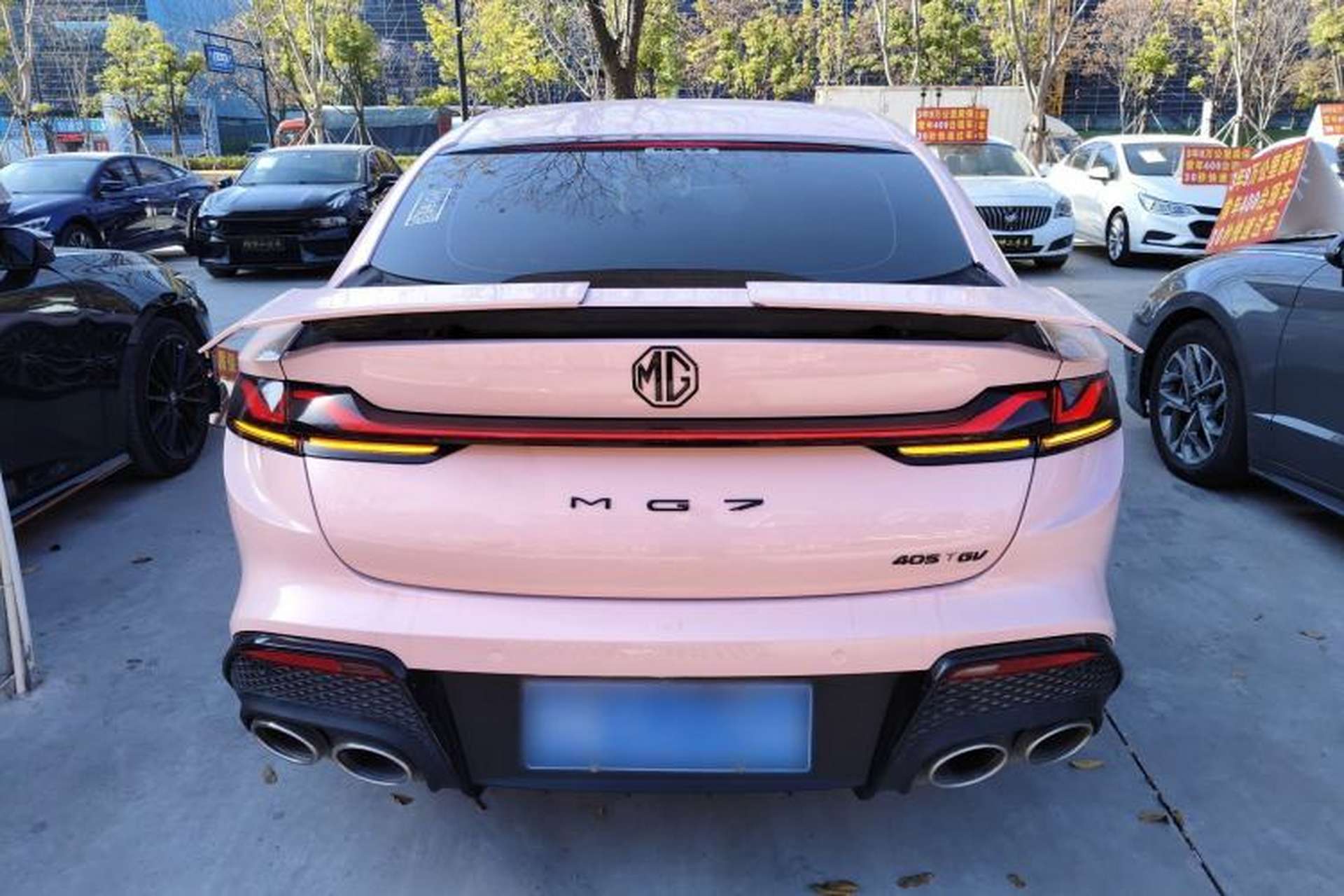 Used MG 7 2023 2.0T Automatic Hunter Luxury Edition Rear