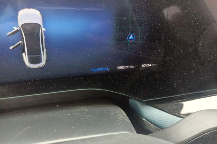 Used MG 7 2023 2.0T Automatic Hunter Luxury Edition Odometer Close Up