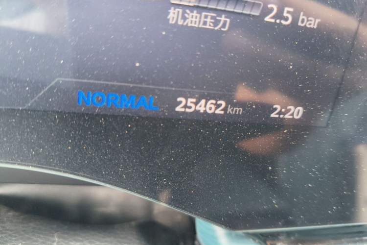 Used MG 7 2023 2.0T Automatic Hunter Luxury Edition Odometer Close Up
