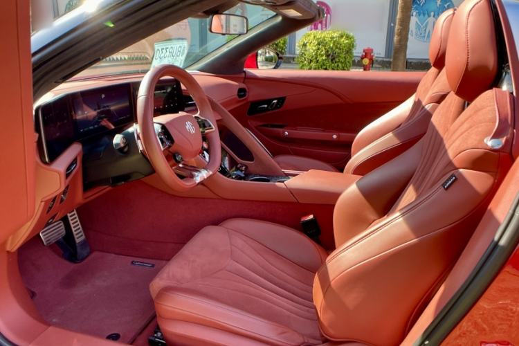 Used MG Cyberster 2024 501km Charming & Heartwarming Edition Interior 3