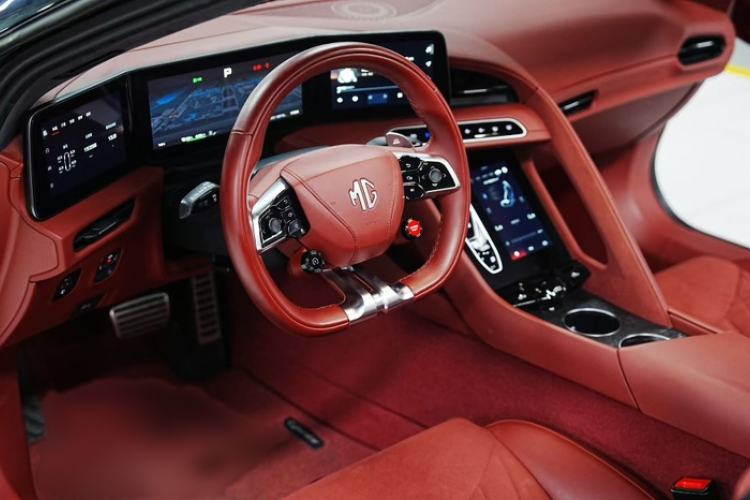 Used MG Cyberster 2024 501km Charming & Heartwarming Edition Interior 4