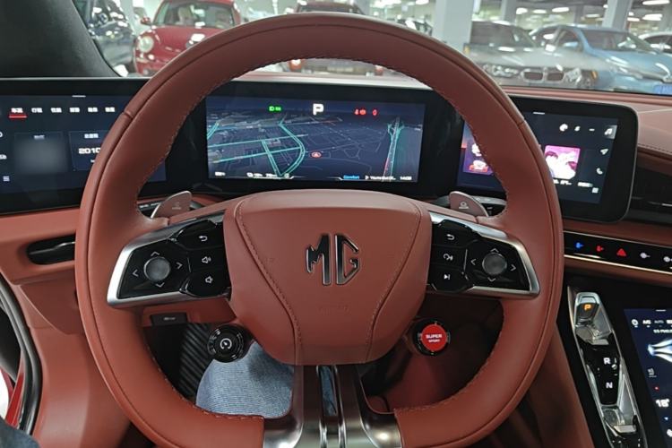 Used MG Cyberster 2024 501km Charming & Heartwarming Edition Steering Wheel
