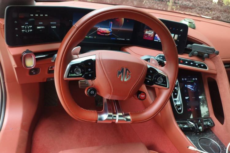 Used MG Cyberster 2024 501km Charming & Heartwarming Edition Steering Wheel