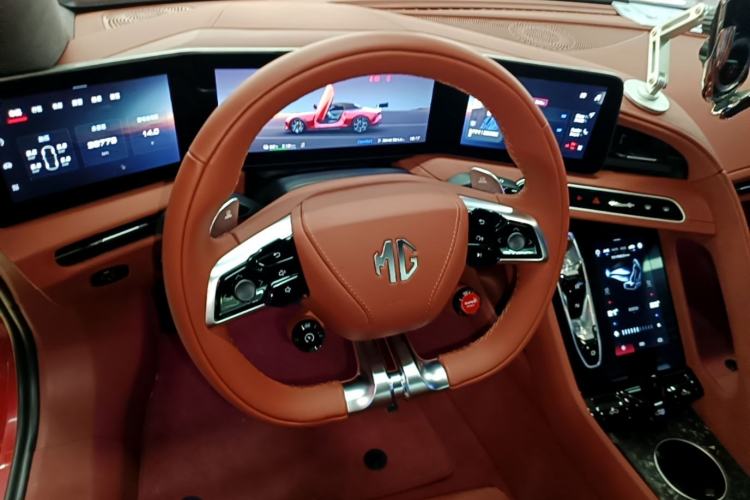 Used MG Cyberster 2024 501km Charming & Heartwarming Edition Steering Wheel