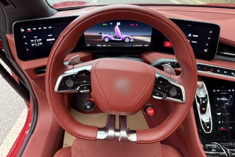 Used MG Cyberster 2024 580 km Ultra-Long Range Version Steering Wheel