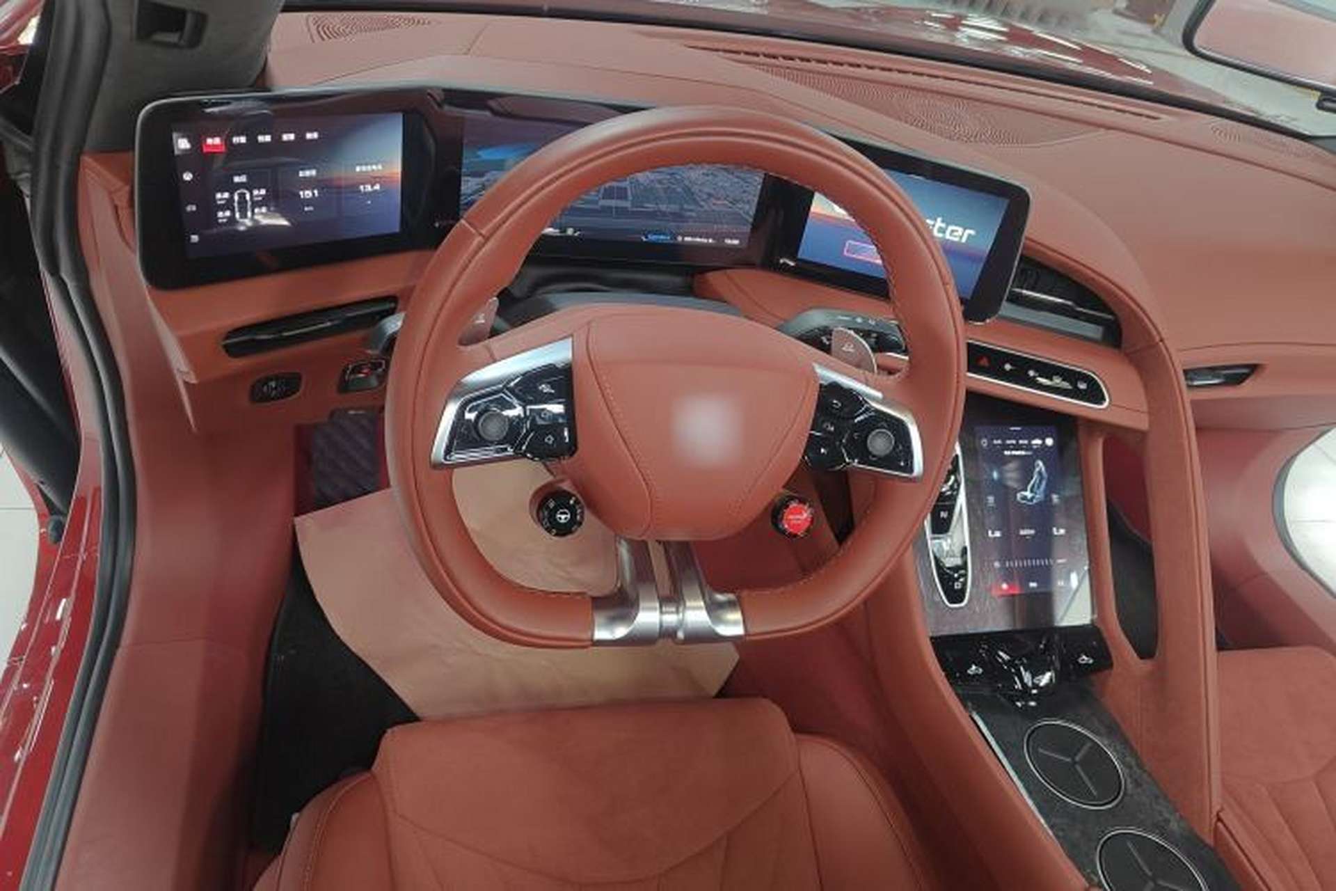Used MG Cyberster 2024 580 km Ultra-Long Range Version Steering Wheel