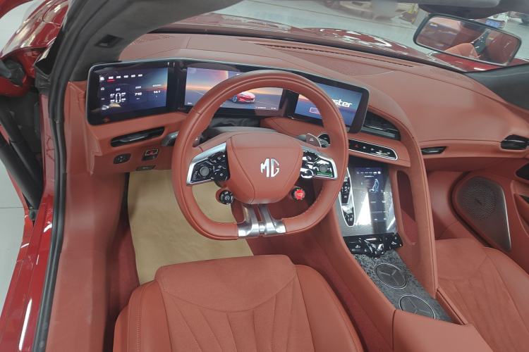 Used MG Cyberster 2024 501km Charming & Heartwarming Edition Steering Wheel