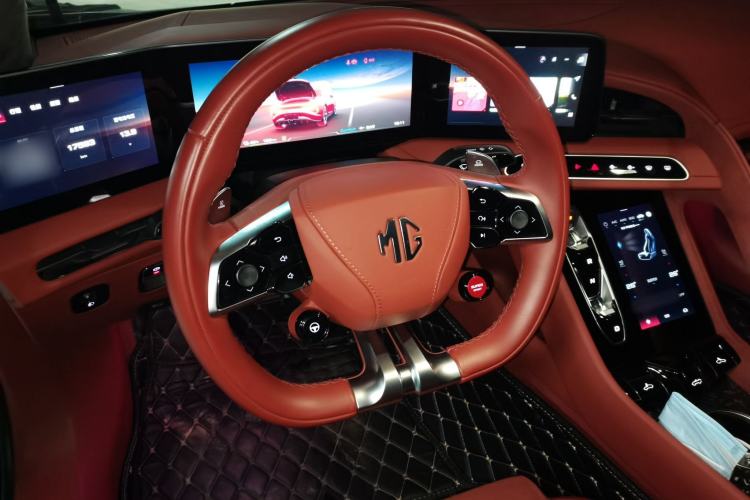 Used MG Cyberster 2024 520 km Legendary All-Wheel-Drive Version Steering Wheel