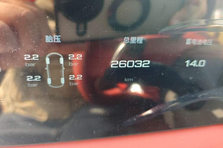 Used MG Cyberster 2024 501km Charming & Heartwarming Edition Odometer Close Up