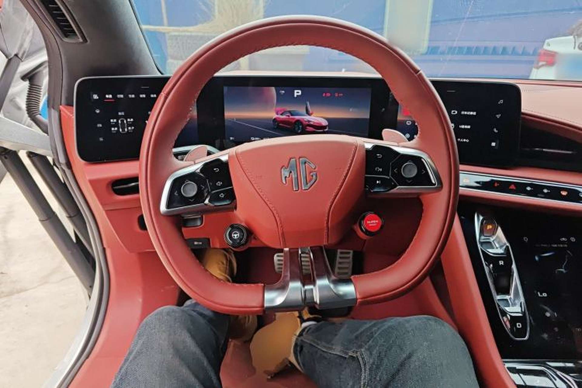 Used MG Cyberster 2024 580 km Ultra-Long Range Version Steering Wheel