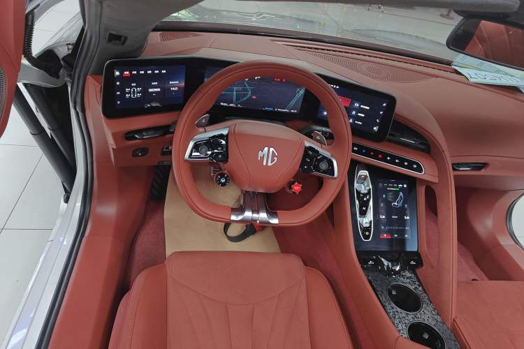 Used MG Cyberster 2024 580 km Ultra-Long Range Version Steering Wheel