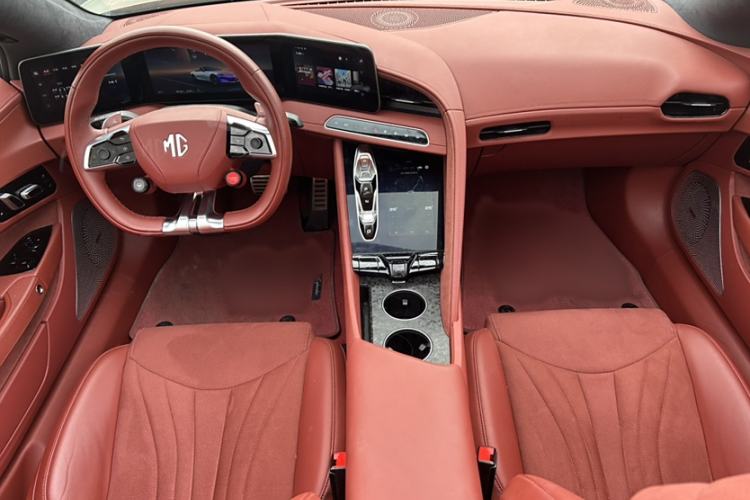 Used MG Cyberster 2024 520 km Legendary All-Wheel-Drive Red Canopy Version Interior 1