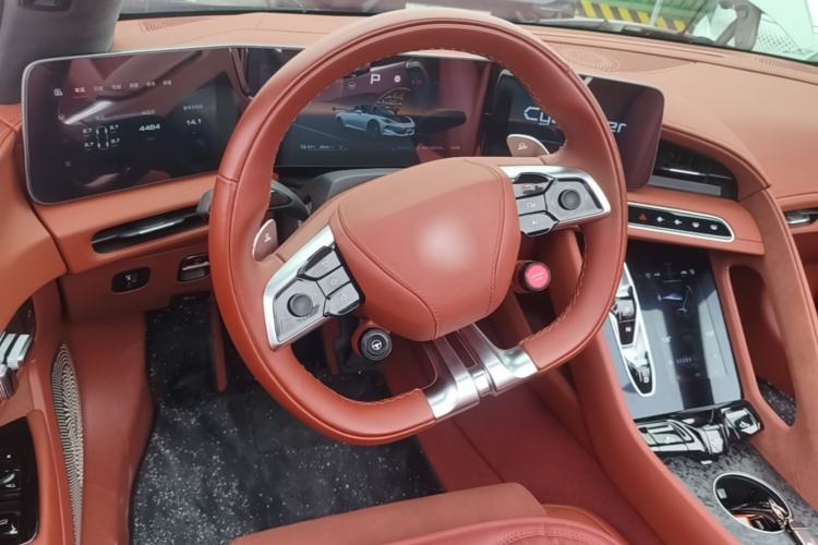 Used MG Cyberster 2024 520 km Legendary All-Wheel-Drive Version Steering Wheel