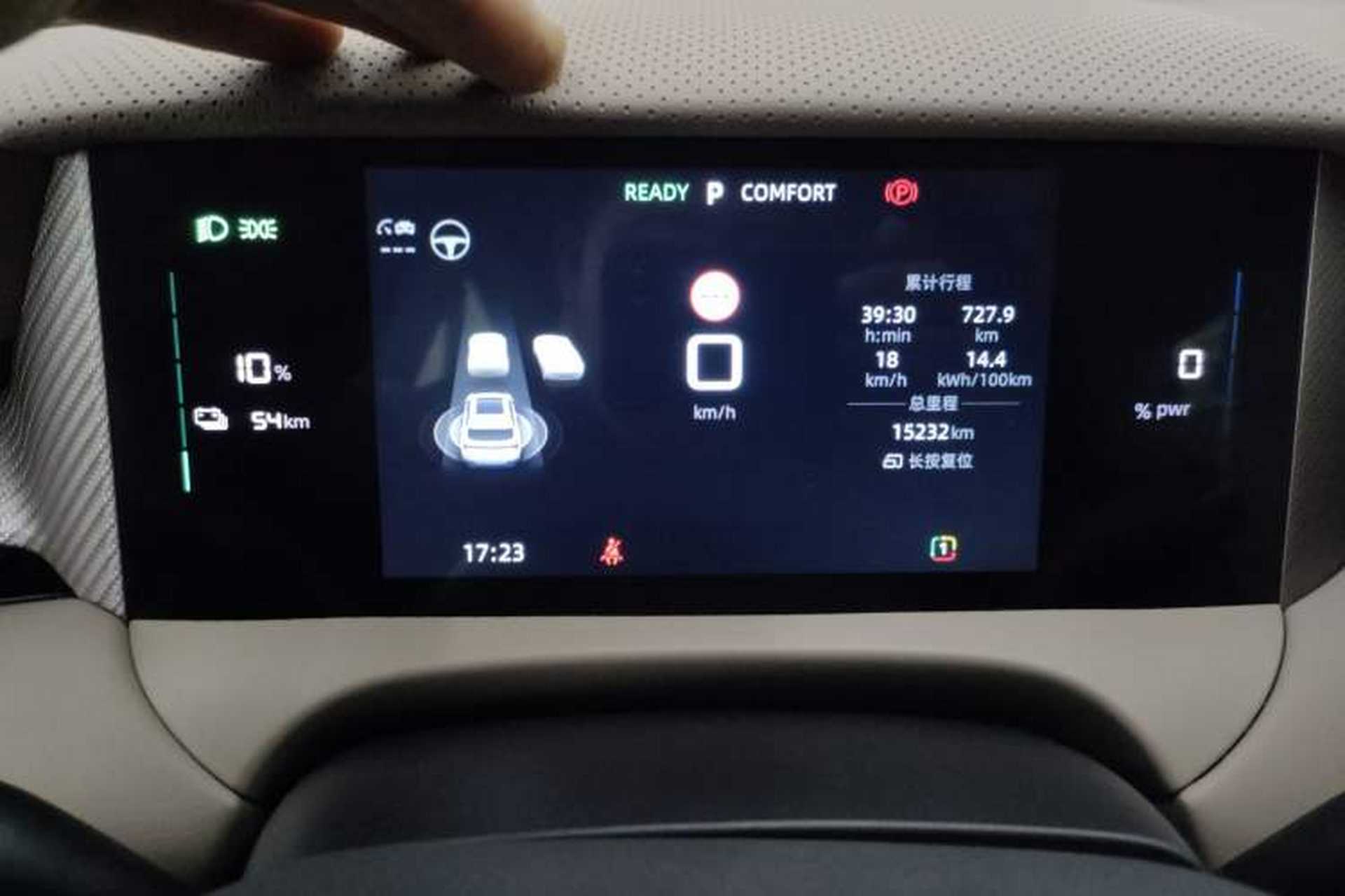 Used MG ES5 2025 525max Rear-Drive Intelligent Driving Version Instrument Cluster
